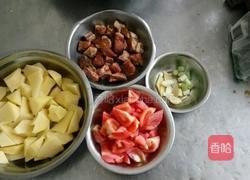 西红柿牛腩炖土豆的做法图解4