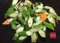 秋葵肉丝的做法图解10