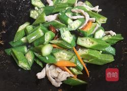 秋葵肉丝的做法图解13