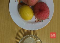 蜜桃果汁的做法图解1