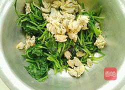 菠菜拌花蚬的做法图解10