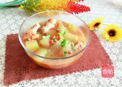 鸡腿冬瓜汤的做法图解13