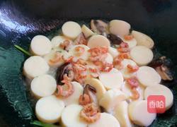 玉子豆腐炖香菇虾米的做法图解7