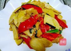 鸡腿菇炒鸡肉的做法图解11