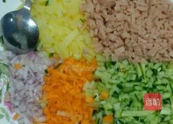 彩色饭团的做法图解3