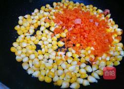 蔬菜粒炒饭的做法图解4