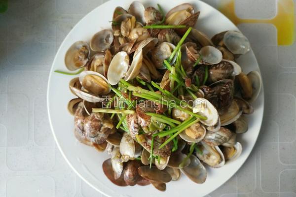 海鲜炒花蛤