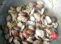 海鲜炒花蛤的做法图解2