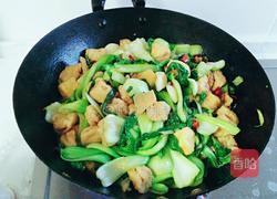 麻辣油菜豆腐泡的做法图解7