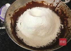 蘑菇头巧克力麦芬的做法图解6