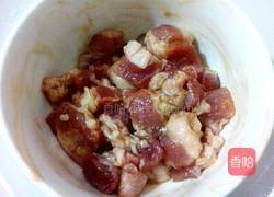 紫苏四季豆炒肉的做法图解2