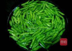 紫苏四季豆炒肉的做法图解4