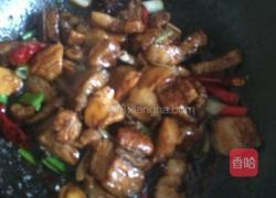 红烧肉炖干豆角木耳葫芦条的做法图解7