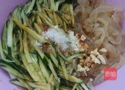 黄瓜拌海蜇的做法图解3