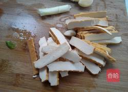 青椒炒豆干的做法图解3