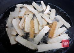 青椒炒豆干的做法图解4