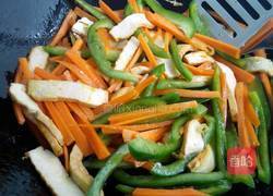 青椒炒豆干的做法图解8