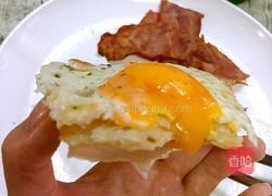 千层脆饼培根蛋（附太阳蛋的秘诀）的做法图解8