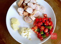 臭干子烧肥肠的做法图解2