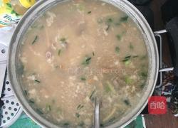 猪肝粉肠瘦肉粥的做法图解5