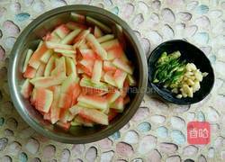 蒜蓉西瓜皮的做法图解2