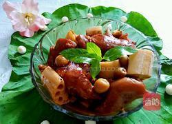 双莲炖猪蹄的做法图解7