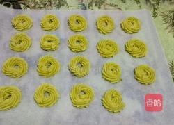 抹茶奶香曲奇饼干的做法图解12