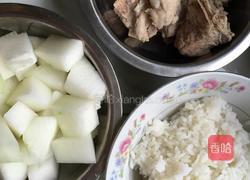 排骨冬瓜粥（剩米饭版）的做法图解3