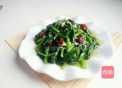 炝炒木耳菜( 豆腐菜 )的做法图解9