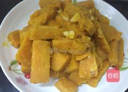 蒜头南瓜块的做法图解5