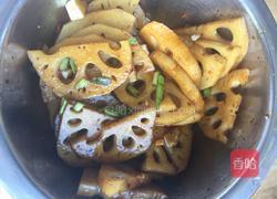 香辣藕片的做法图解5
