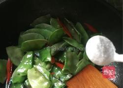 炝炒菜扁豆的做法图解6