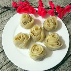 玫瑰花水饺的做法[图]