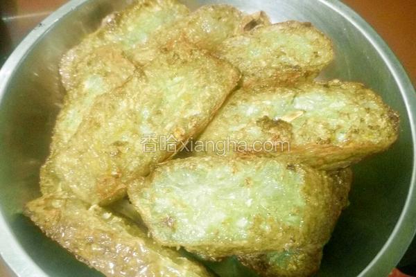 炸广章～～～青瓜馅