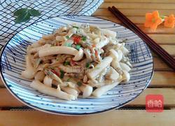 海鲜菇炒蛏肉的做法图解11