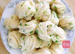 香葱花卷儿的做法图解3