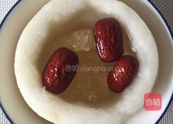 冰糖雪梨红枣盅的做法图解2