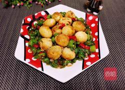 双椒黄金鹌鹑蛋的做法图解10