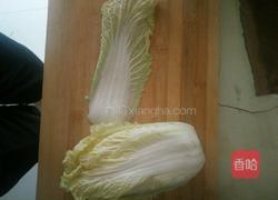 白菜炒馍块的做法图解2