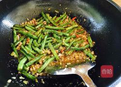 干煸豆角（肉沫版）的做法图解7