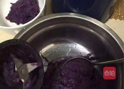 紫薯饼的做法图解2