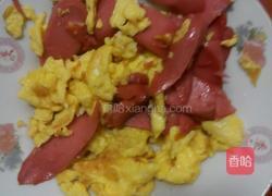 鸡蛋炒火腿的做法图解3
