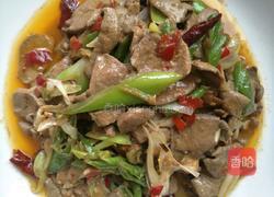 火爆猪肝的做法图解6