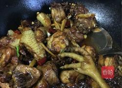 大盘宽粉鸡的做法图解4