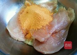 香煎新奥尔良鸡胸肉的做法图解3