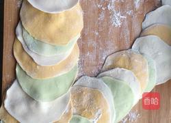 三色抱蛋煎饺的做法图解3