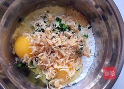 虾米鸡蛋饼的做法图解3