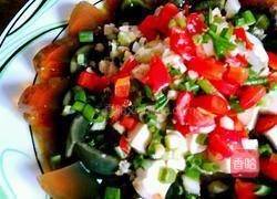 蒜香凉拌皮蛋豆腐的做法图解6