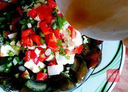 蒜香凉拌皮蛋豆腐的做法图解9