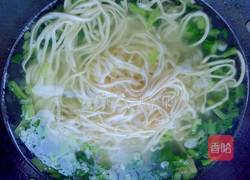 青菜面的做法图解5